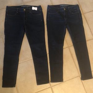American Eagle Jeggings - 2 pair - size 10